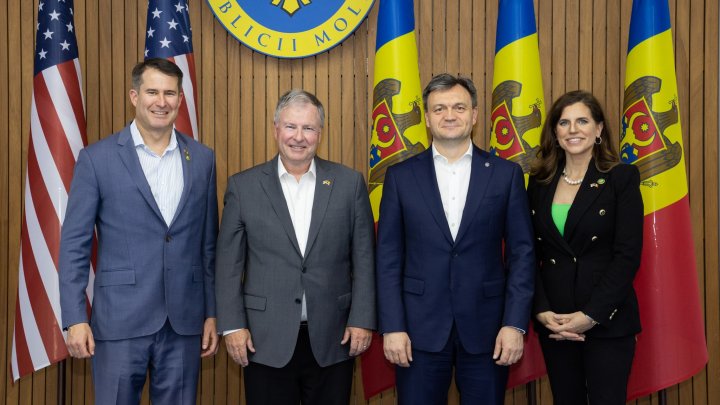 FOTO  Dorin Recean a avut o întrevedere cu delegația Congresului SUA