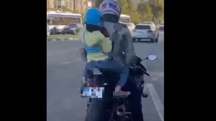 Un bărbat din Capitală a pus în pericol viața unui copil (VIDEO)