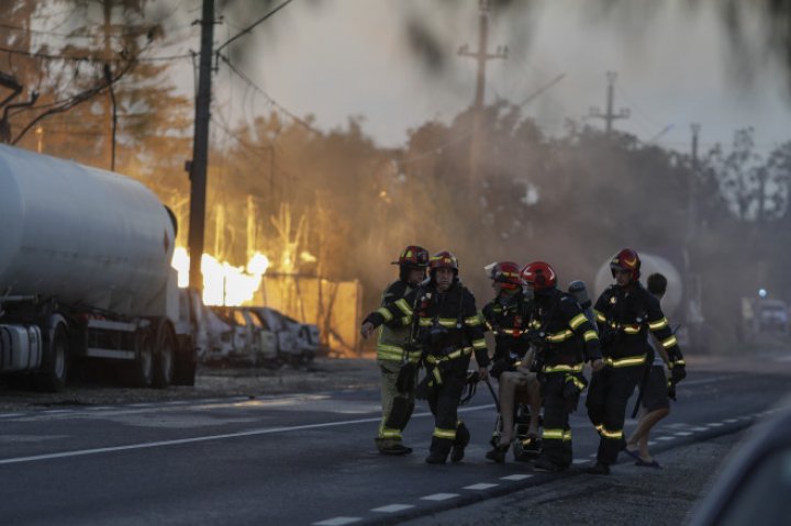 TRAGEDIE peste Prut! Explozii uriașe la o stație GPL din România. Sunt victime (FOTO)