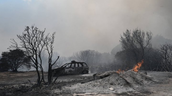 ALARMANT: Incendiile din nordul Greciei au produs cel mai mare dezastru din UE (IMAGINI APOCALIPTICE)