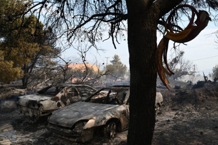 ALARMANT: Incendiile din nordul Greciei au produs cel mai mare dezastru din UE (IMAGINI APOCALIPTICE)