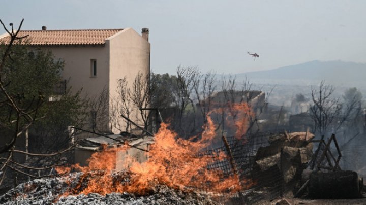 ALARMANT: Incendiile din nordul Greciei au produs cel mai mare dezastru din UE (IMAGINI APOCALIPTICE)