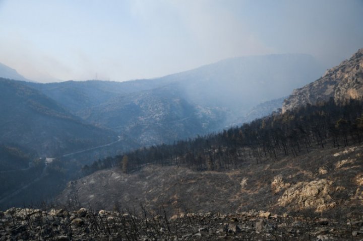 ALARMANT: Incendiile din nordul Greciei au produs cel mai mare dezastru din UE (IMAGINI APOCALIPTICE)