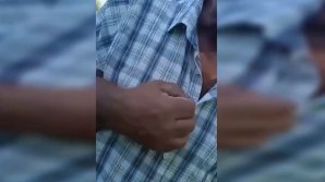 VIDEO. Momentul în care un șofer ce transporta susținătorii unui partid politic la Orhei a încercat să dea mită inspectorilor de patrulare