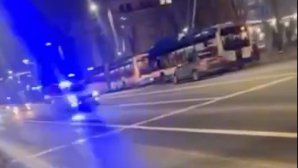 Imagini cu echipaje de poliţie pe străzile Capitalei. Ce se ÎNTÂMPLĂ (VIDEO)