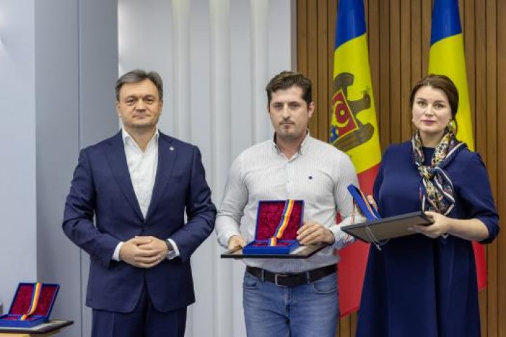 ( FOTO) Cine au fost câştigătorii Premiului Național ediția anului 2023. Ceremonia a avut loc la Casa Guvernului