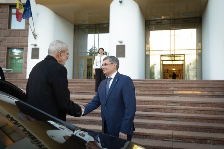 ( FOTO) Igor Grosu, întrevedere cu preşedintele Austriei: Mizăm pe o decizie pozitivă