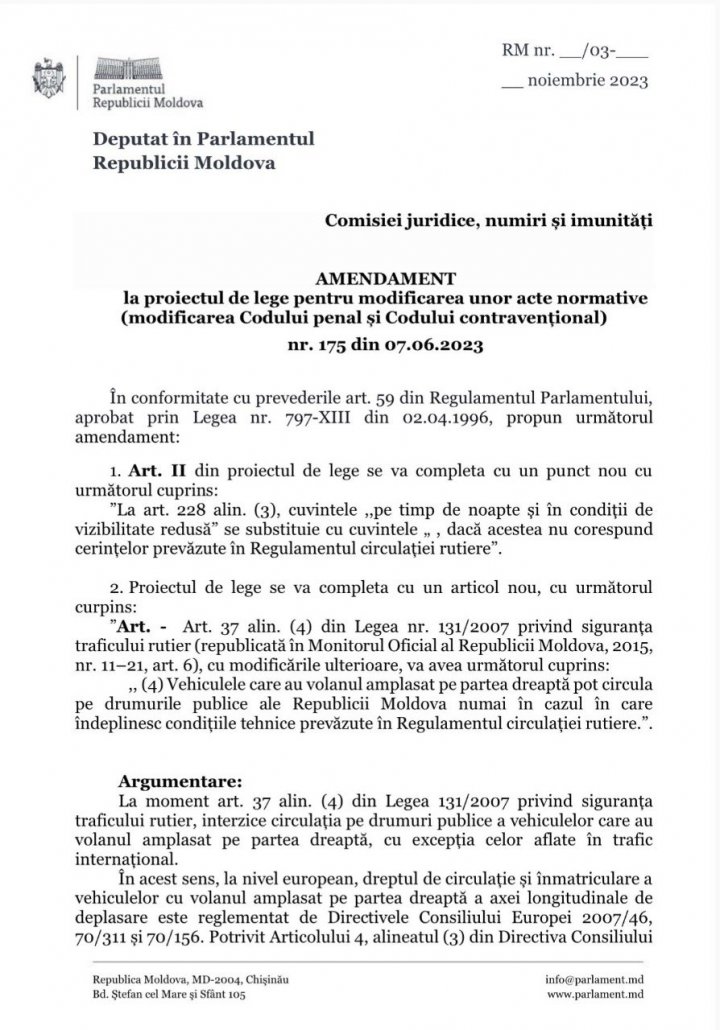 IMPORTANT pentru şoferii ce au automobile cu volanul amplasat pe partea dreaptă şi circulă prin ţara noastră. E o VESTE BUNĂ