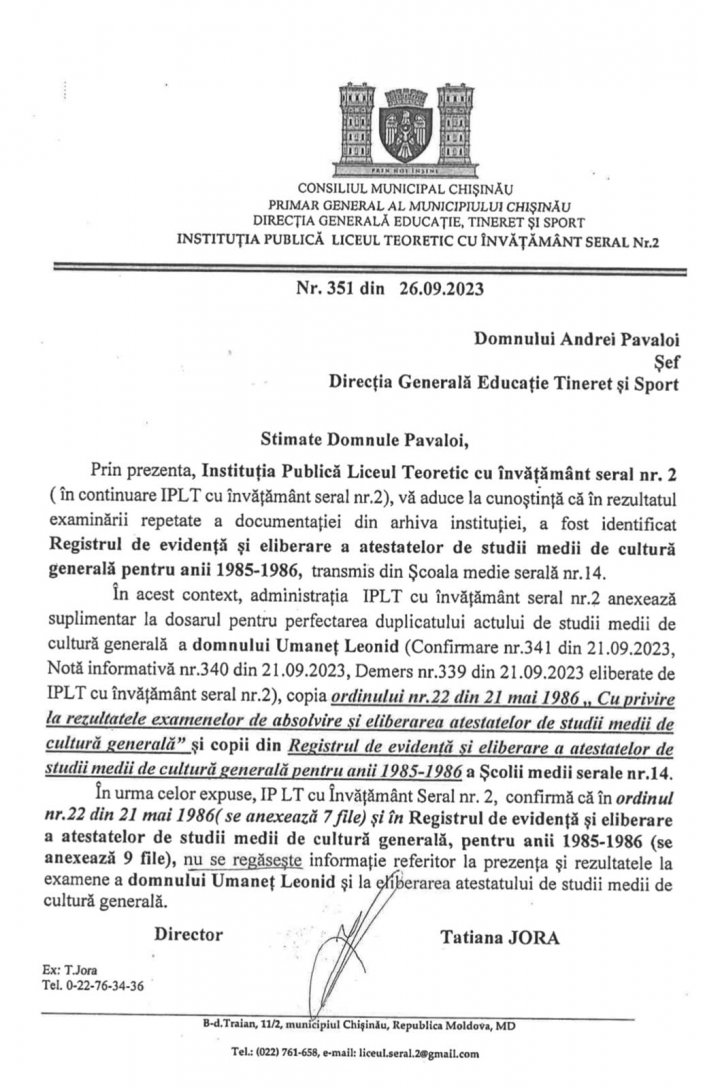 Un primar ales în turul doi al alegerilor locale într-o suburbie a Chişinăului ar putea rămână fără mandat, iar șeful DGETS Chișinău riscă dosar penal (DOC)