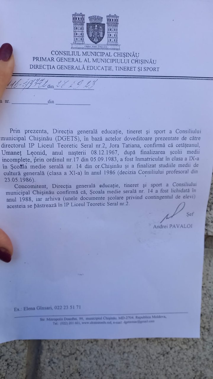 Un primar ales în turul doi al alegerilor locale într-o suburbie a Chişinăului ar putea rămână fără mandat, iar șeful DGETS Chișinău riscă dosar penal (DOC)