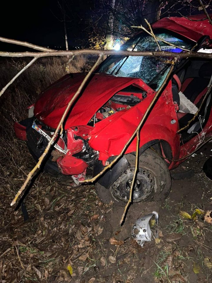 (FOTO) ACCIDENT GRAV la Todirești, în raionul Anenii Noi