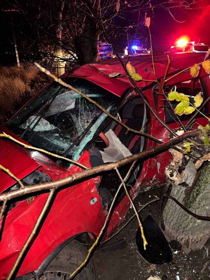 (FOTO) ACCIDENT GRAV la Todirești, în raionul Anenii Noi