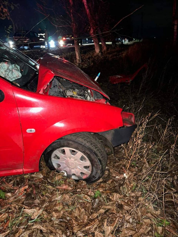 (FOTO) ACCIDENT GRAV la Todirești, în raionul Anenii Noi