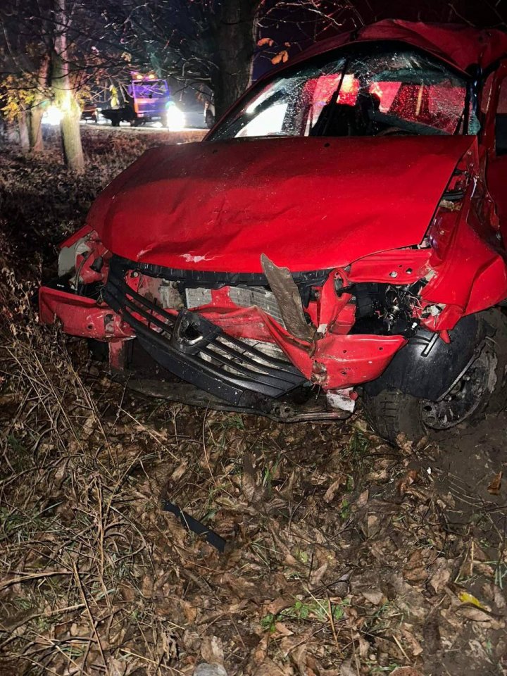 (FOTO) ACCIDENT GRAV la Todirești, în raionul Anenii Noi