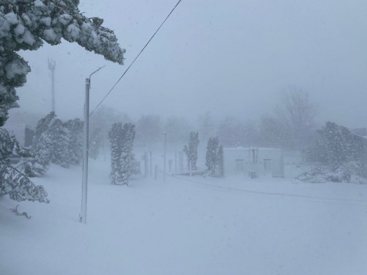 POVESTE de IARNĂ! Moldova a îmbrăcat straie albe (GALERIE FOTO)