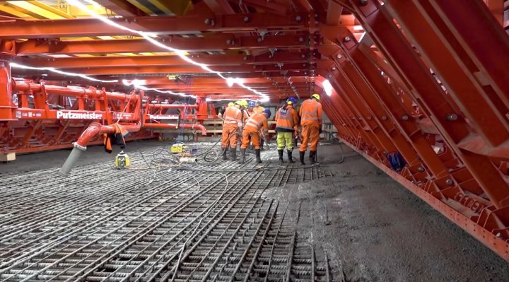 Tunelul subacvatic dintre Danemarca şi Germania, cel mai lung din lume, prinde contur (FOTO)