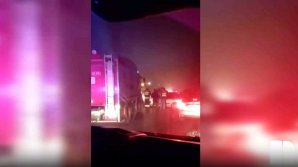 (VIDEO) Accident GRAV pe strada Uzinelor. Ambii șoferi au fost trasportați la spital