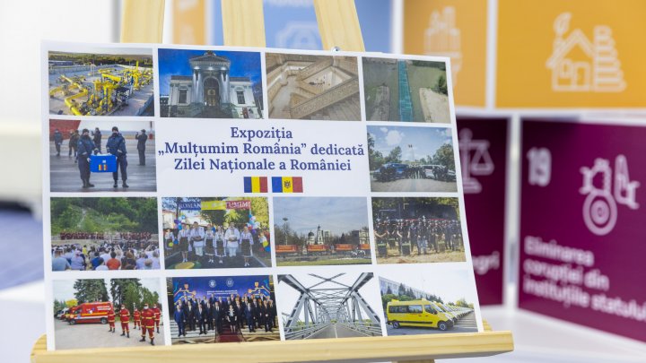 ( FOTO) „MULȚUMIM, ROMÂNIA!”, expoziţia care prezintă cele mai importante proiecte, realizate cu suportul Guvernului de la București