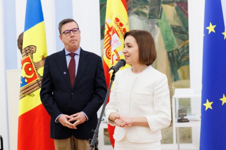 (FOTO) Maia Sandu le-a mulțumit ambasadorilor țărilor UE pentru contribuția țărilor lor la inițierea negocierilor pentru aderarea Moldovei la UE