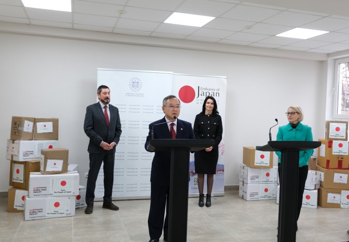 Un lot de medicamente pentru tratamentul tuberculozei drogrezistente, donate Moldovei de către Japonia