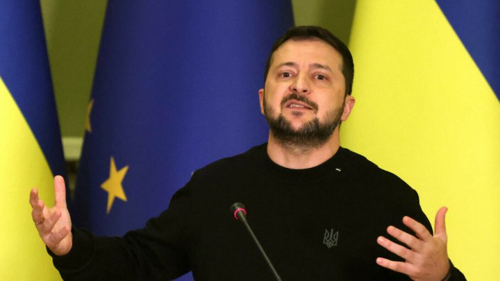 Volodimir Zelenski: Putin mizează pe „colapsul” sprijinului occidental pentru Ucraina