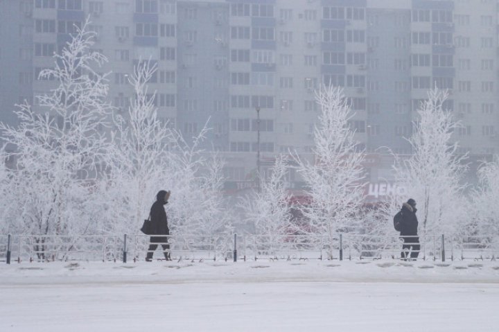 Gerul arctic a cuprins Rusia. În Siberia temperaturile au ajuns la -58 de grade Celsius (FOTO/VIDEO)