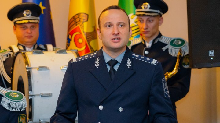 (FOTO) Noul șef al Poliției de Frontieră, Ruslan Galușca, prezentat colectivului instituţiei