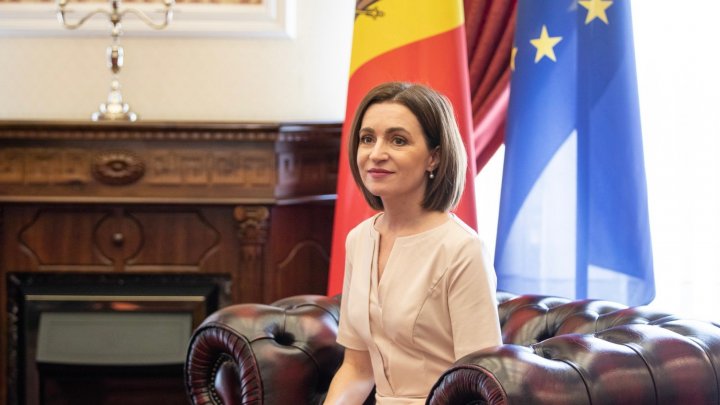 "Să ne bucurăm împreună de un pas istoric". Maia Sandu invită cetăţenii la Preşedinţie pentru a sărbători lansarea negocierilor de aderare a Moldovei la UE