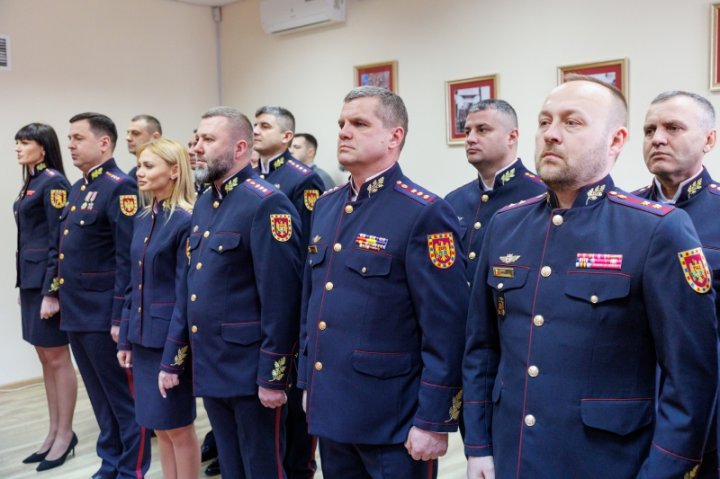 Preşedintele Maia Sandu a conferit distincţii de stat angajaţilor Serviciului de Protecție și Pază de Stat FOTO