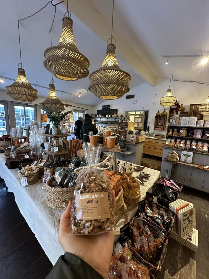 (FOTO)Nucile moldovenești pot fi cumpărate în grădina botanică regală din Suedia