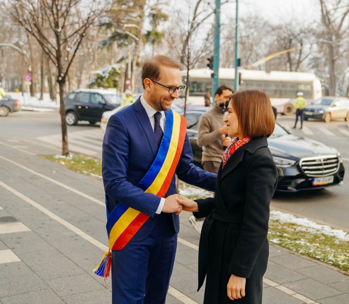 (FOTO)Preşedintele Maia Sandu despre Timişoara:„ Un bun exemplu a ceea ce reprezintă Europa: libertate și bunăstare, locuri de muncă decente”