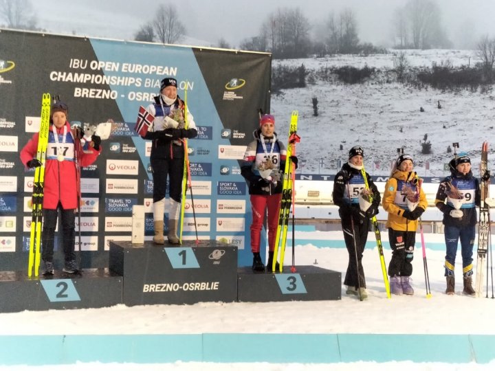 Medalie de argint pentru R. Moldova: Alina Stremous, locul 2 la Campionatul European de la Brezno-Osrblie din Slovacia (FOTO)