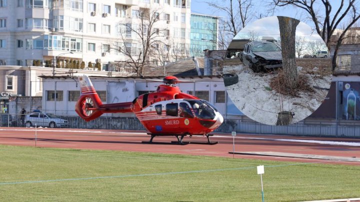 Cazul tânărului transportat cu elicopterul SMURD la Institutul de Medicină din Chişinău. DETALII despre ACCIDENTUL CUMPLIT în urma căruia a ajuns la spital (FOTO)