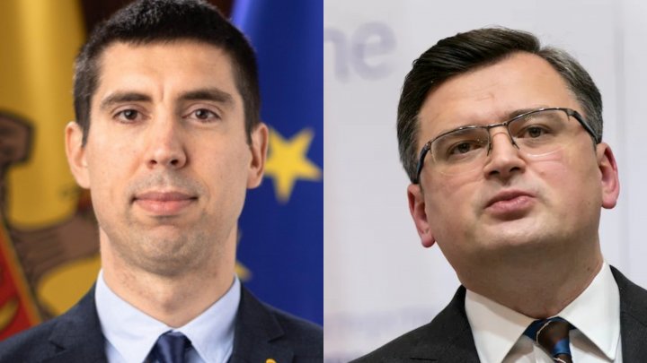 Mihai Popșoi a discutat la telefon cu omologul său ucrainean, Dmytro Kuleba. Şeful diplomației l-a asigurat că R. Moldova va continua să condamne războiul barbar al Federației Ruse 