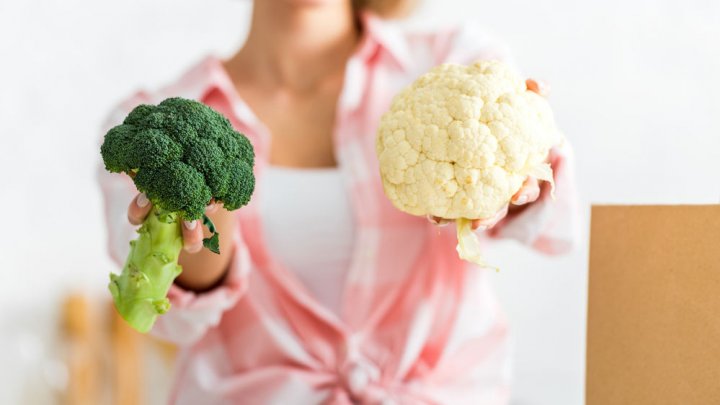 Diferențele esențiale dintre broccoli și conopidă. Vezi ce beneficii pentru sănătate aduce consumul lor