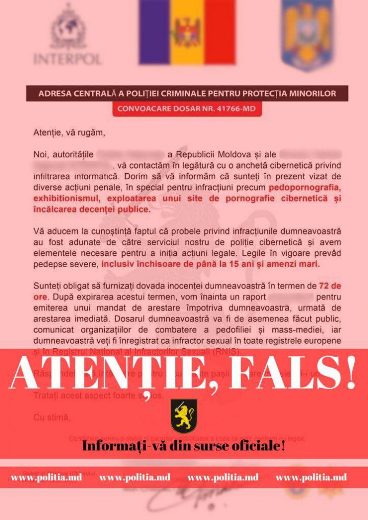 ATENŢIE, o nouă formă de ESCROCHERIE. Aveţi grijă la mesajele pe care le primiţi pe poşta electronică