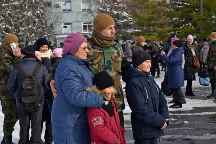 Au jurat credinţă Patriei! Circa 180 de militari în termen au depus jurământul (FOTO/VIDEO)