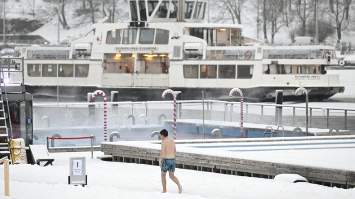 Sunt minus 40 de grade Celsius în nordul Europei. Imagini inedite din Finlanda (FOTO)