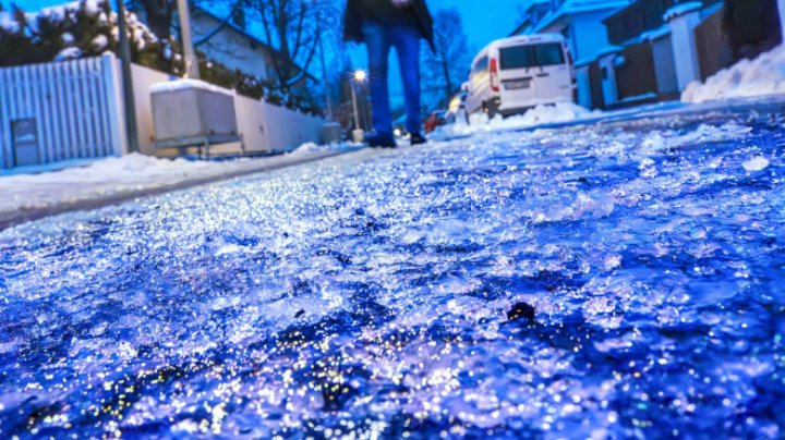 (FOTO) Risc extrem de gheață neagră în Germania. Ce este acest fenomen și de ce este atât de periculos 