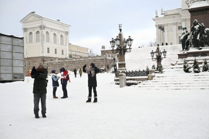 Sunt minus 40 de grade Celsius în nordul Europei. Imagini inedite din Finlanda (FOTO)