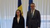 Ambasadorul României în Republica Moldova, Cristian-Leon Țurcanu, întâlnire cu Cristina Gherasimov: ,,Ramanem alaturi de conducerea pro-europeana de la Chisinau''