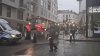 Momentul în care fermierii sparg cu tractoarele barajul poliției, la Bruxelles VIDEO