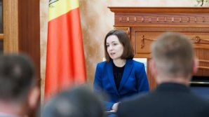 Preşedintele Maia Sandu a discutat cu reprezentanții mediului de afaceri despre referendumul privind aderarea Moldovei la familia europeană
