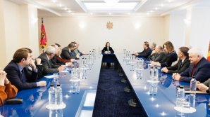 Maia Sandu a discutat cu jurnaliști și formatori de opinie despre referendumul privind aderarea Republicii Moldova la UE