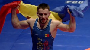 Luptătorul moldovean Artiom Deleanu, istorie la Europene. E campion european la lupte greco-romane