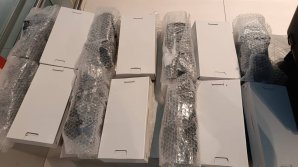 (FOTO/VIDEO) Bărbat prins cu 17 drone nedeclarate la Aeroportul Chișinău