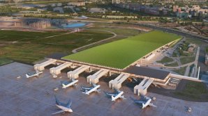 (FOTO) Terminalul va fi acoperit cu viță de vie. Orașul din Europa care va avea primul aeroport din UE cu o podgorie pe acoperiș