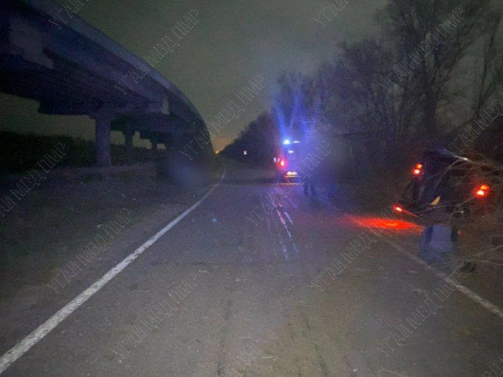 Un accident TRAGIC, soldat cu un deces, pe autostrada Tiraspol-Pervomaisk FOTO