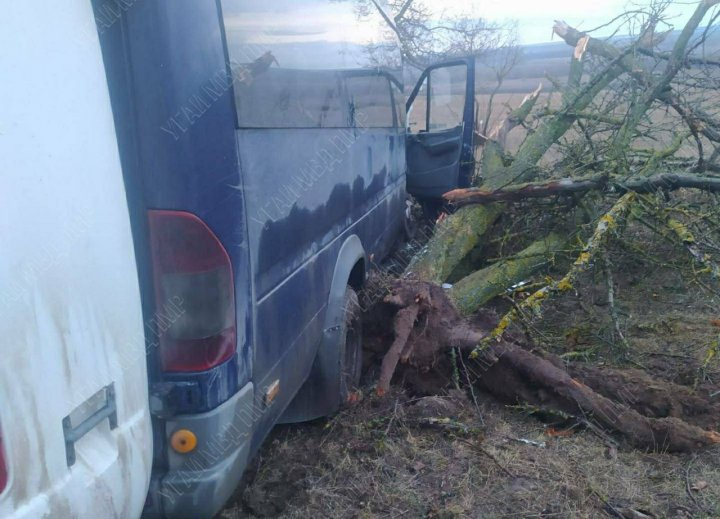 Accident VIOLENT. Un bărbat a ajuns la spital (FOTO)