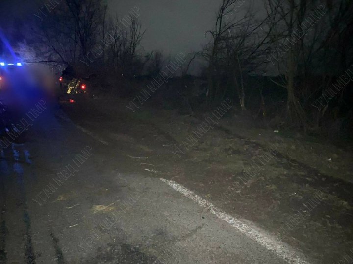 Un accident TRAGIC, soldat cu un deces, pe autostrada Tiraspol-Pervomaisk FOTO